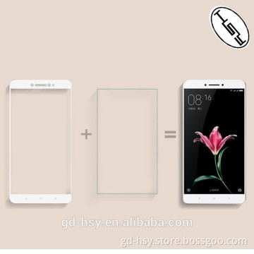 HUYSHE full cover edge to edge tempered glass manufacturer for xiaomi max screen protector
